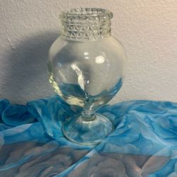 19th Century Tiffin Dakota    Apothecary/candy Jar ( Missing Lid 