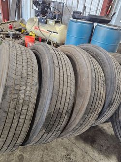 Used Commercial Truck Tires firestone – Set of 4