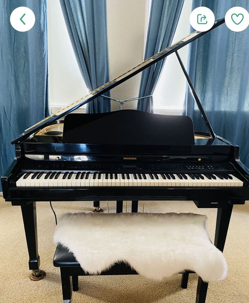 Suzuki DG-401P Digital Baby Grand Player Piano 