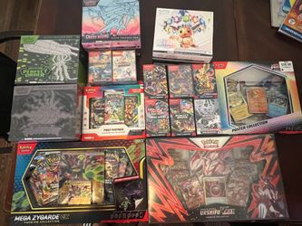 Pokemon ETB, collection sets, booster bundle and more