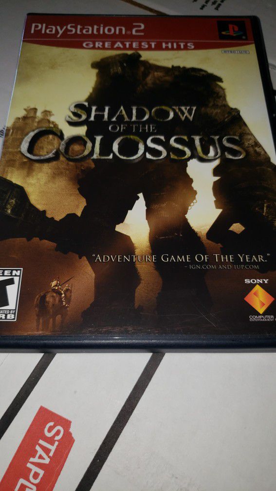 Ps2 Shadow Of The Colossus  Game