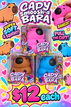 Capybara squishies
