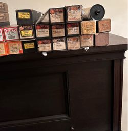 Vintage player piano songs on reels