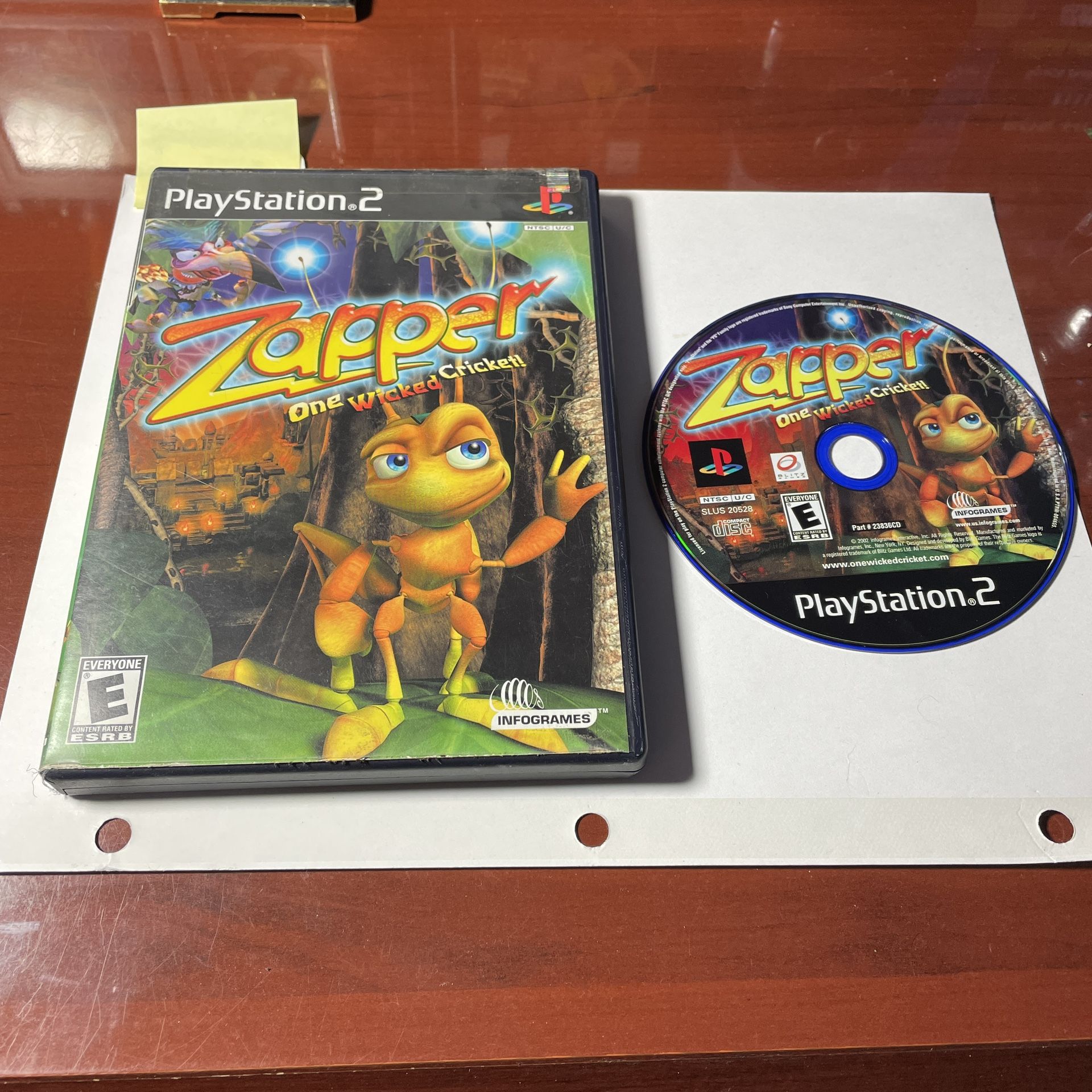 Zapper: One Wicked Cricket (PS2)