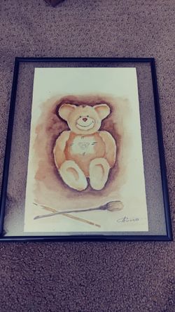 Watercolor painting, 8x10