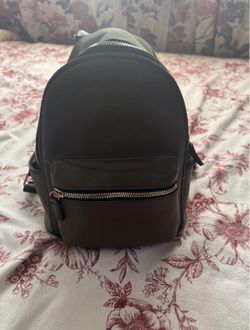 Dark Olive Green Mini Backpack