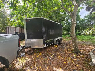 Trailer 7x14 "2021" obviously used,and Derty but pulls great no leaks 6ft height interior good tires and axles clean title in hand ✋️ READ DESCRIPTION