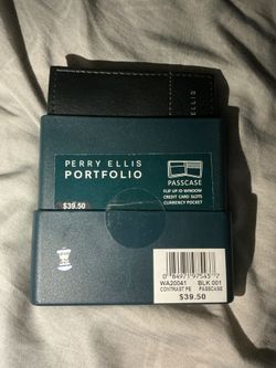 New PERRY ELLIS wallet and  new CLIP
