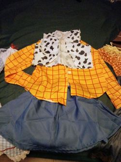 Woody Toy Story Halloween Costume for girl