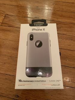 Iphone X or Xs Case Spigen 10th Anniversary LE