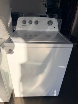 Whirlpool washer xl capacity