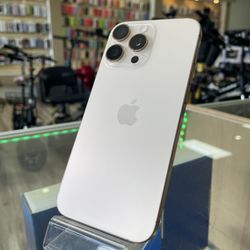 Gold Titanium iPhone 16 Pro Max Fully Unlocked To Any Carrier! No Credit Needed To Finance! Own It Today With Easy Financing Options! Best Deals! 