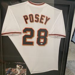Buster Posey Signed Jersey