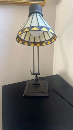 Tiffany Style Stained Glass Desk Lamp