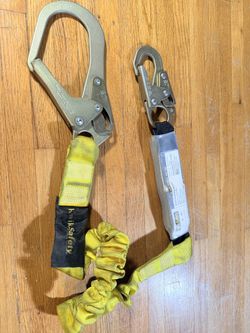 KwikSafety 6 Ft Shock Absorbing Lanyard Rebar Hook KS311237Y