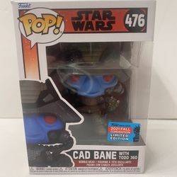 Funko Pop Star Wars Cad Bane With Todo 476