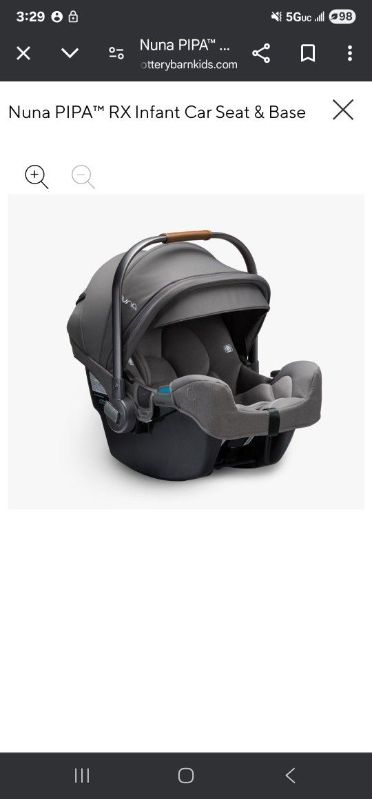 Nuna Car Seat