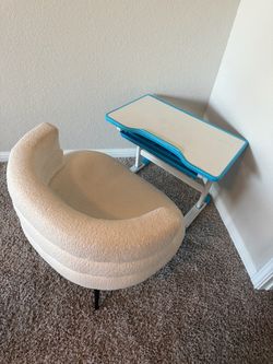 Kids table with chair