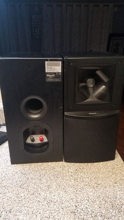 Klipsch bookshelf speakers