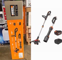 HUGE SALE! Worx 20V Blower/Trimmer Combo Brand New In Box ONLY $79.99