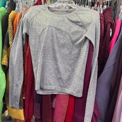 Lululemon Grey Athletic Shirt