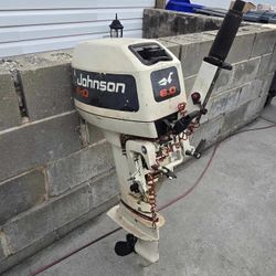 Mid 90's Johnson 6 horsepower  2 stroke