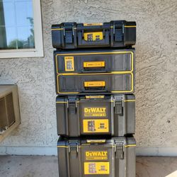 Dewalt Toughsystem 2.0 Tower Toolbox System 4 Piece. Brand New Hablo Español 