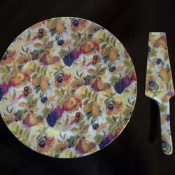 Cake Platter and Server 