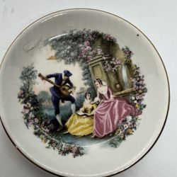VTG Viletta Enchantment Inspired Plate By Wood & Sons 4.5” Round Made England