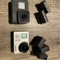 Two GoPros And a Lot Of Accessories 