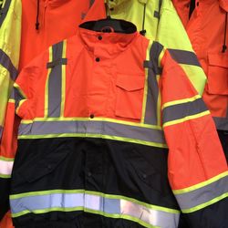 Visibility Rain Jacket 