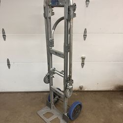 Heavy Duty Aluminum Convertible Hand Truck. 