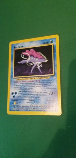 Suicune Neo Revelation Rare Pokemon Card