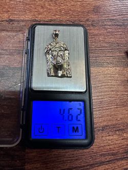 10k gold chain jesus piece pendant