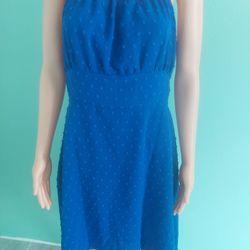Blue Dress New L