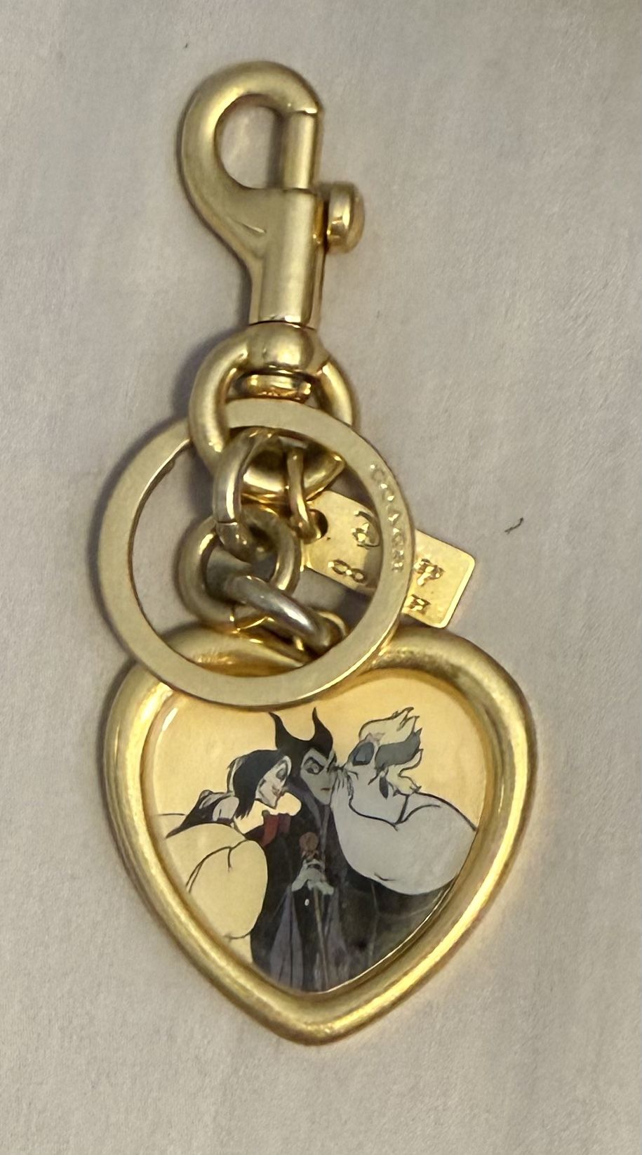 Coach Villains Locket Bag Charm