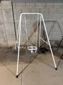 Baby Toddler Swing with A-Frame Stand
