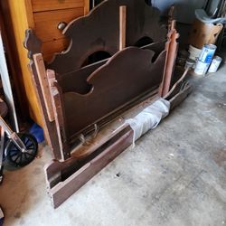 Antique Full Size Bed Frame