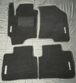 Floor Mats , Elantra 2011 - 16  Black