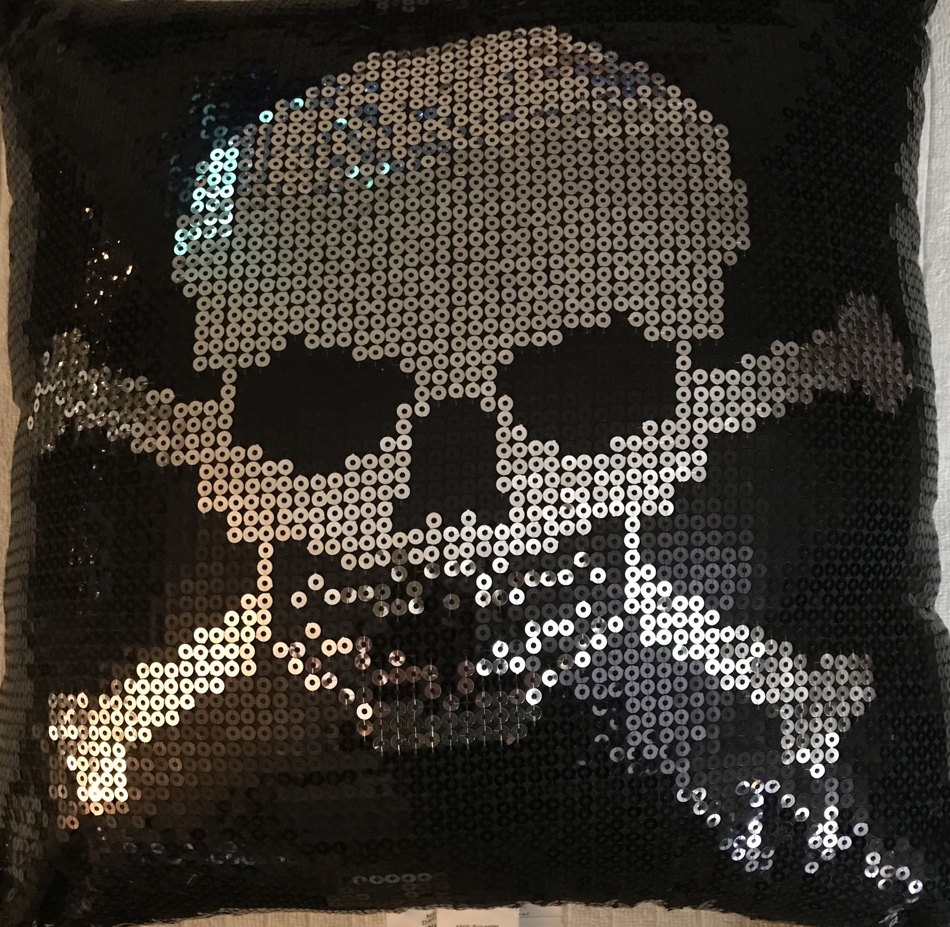 Skull & Crossbones Throw Pillow By Thro