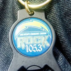 Rock 105.3 Keychain Bottle Opener