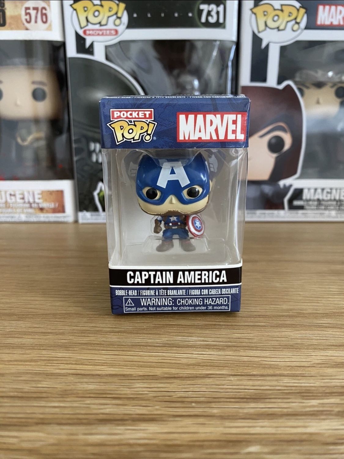 Funko Pocket Pop Marvel Captain America - Great Condition