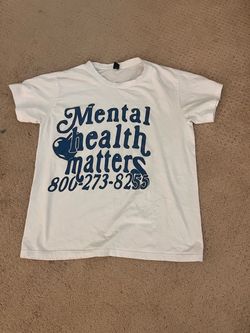 Mental health matters t shirt size medium