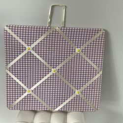 Violet Photo Art  Note/picture  Ribbon Collage Board