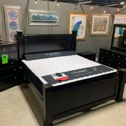 4 Pieces Bedroom Set By ASHLEY FINANCING AVAILABLE 