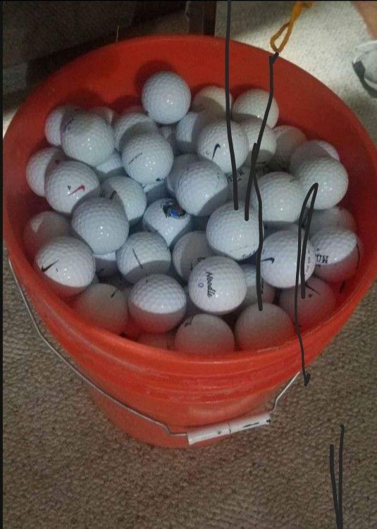 Golf balls $3/dozen