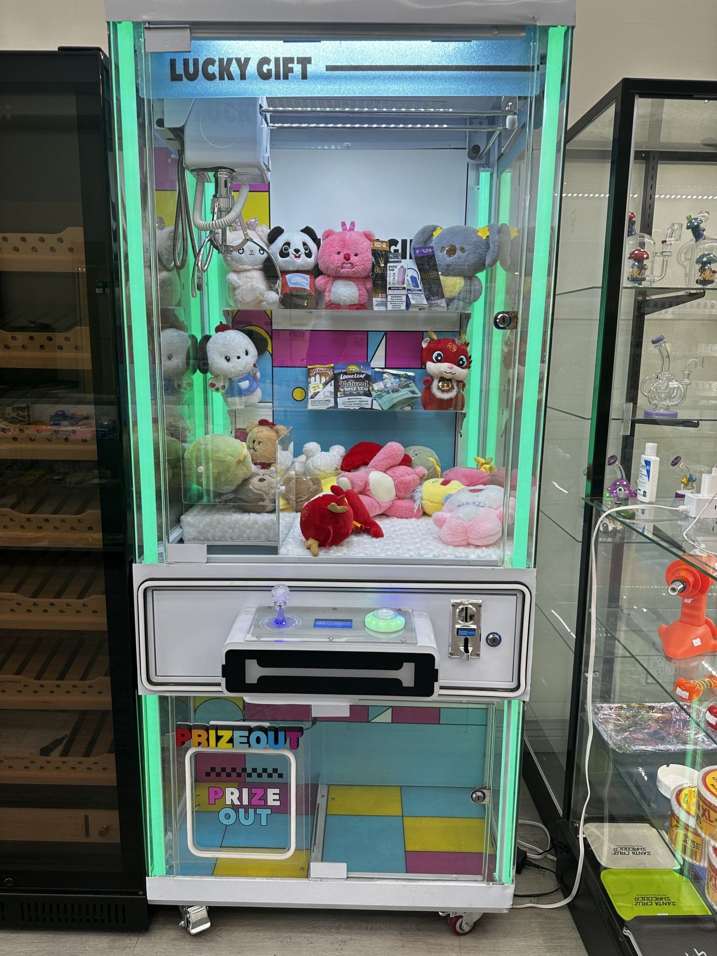 Claw Machine – Coin Operated – Works Great