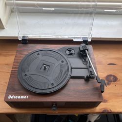 Record player (Power Cable Not Included) - May Need Repair