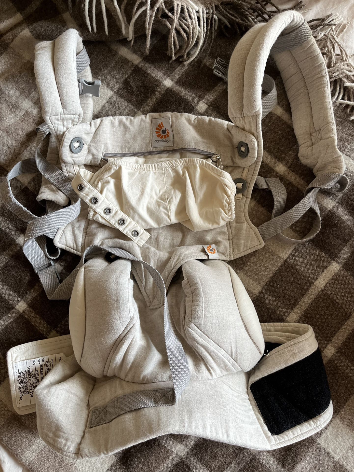 Ergobaby Four Position 360 Linen Baby Carrier