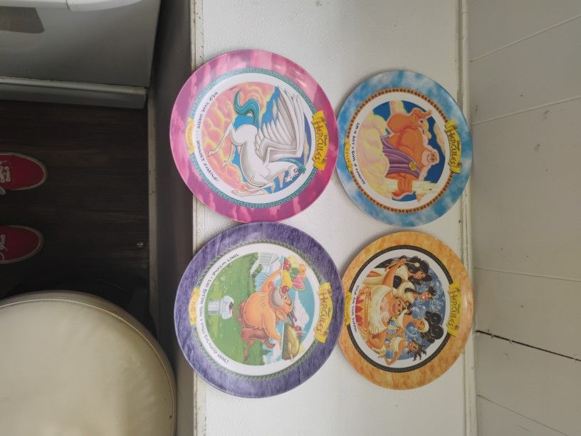 Collectable 90's Disneys Hercules Collectible Plates